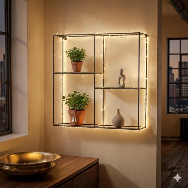 Metal_Grid_Display_Wall_Mounted_Pooja_Shelf_Unit