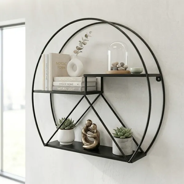 Metal_Round_Geometric_Wall_Mounted_Shelf