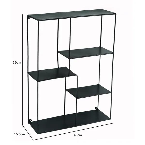 Metal_Multi_Tier_Wall_Mounted_Storage_Shelf