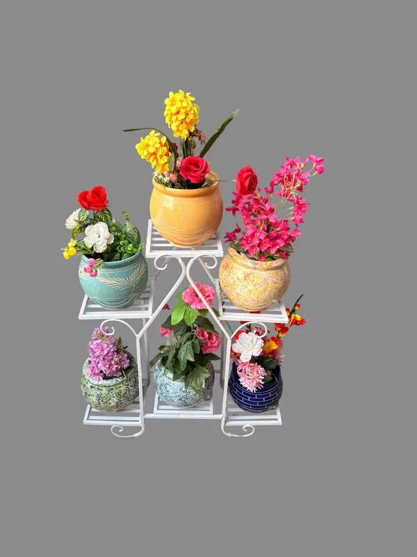 Metal_6_Tier_Handcrafted_Plant_Stand