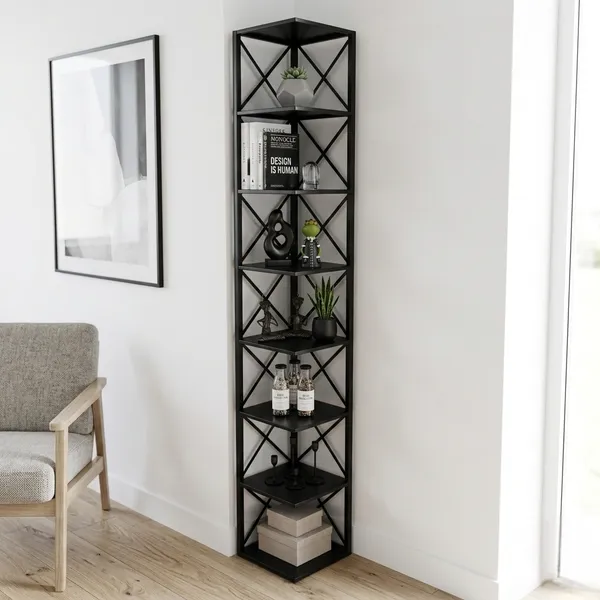 Metal_7-Tier_Corner_Ladder_Shelf_Rack