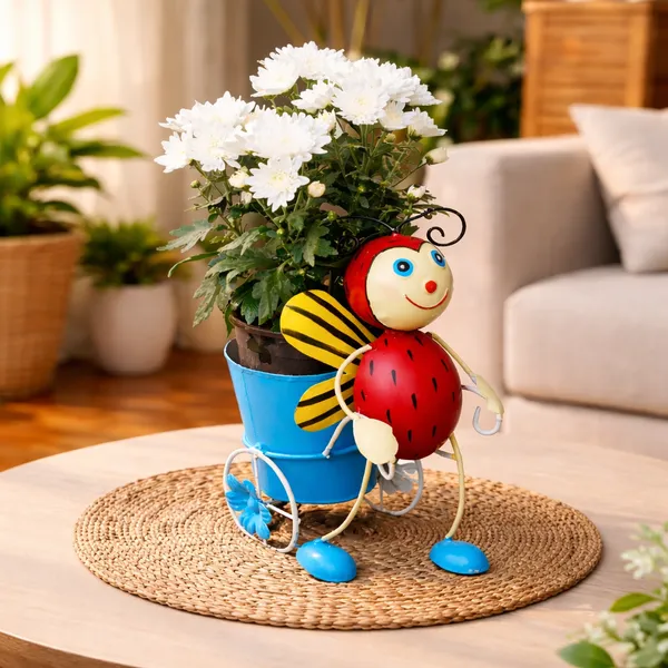 Multicolor_Metal_Smiling_Butterfly_Plant_Stand
