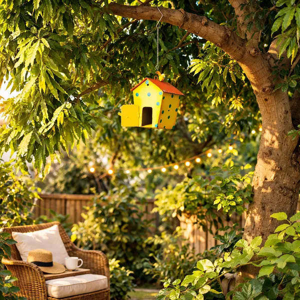 Yellow_Metal_Plant_Stand