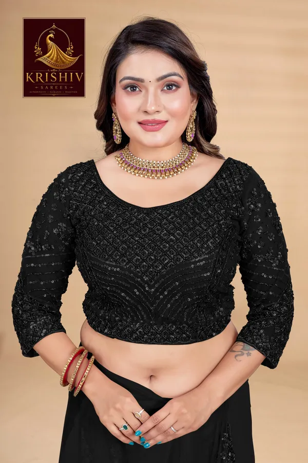 Black_Saree_Net_Work:_Beads_Sequence_Cutdana_Threadwork__And_Zari_Theadwork_For_Women