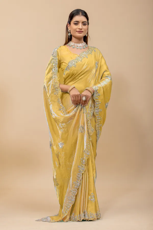 Masted_SareeFendi_Silk_Work:_Beads_Sequence_Cutdana_Threadwork__And_Zari_Theadwork_For_Women