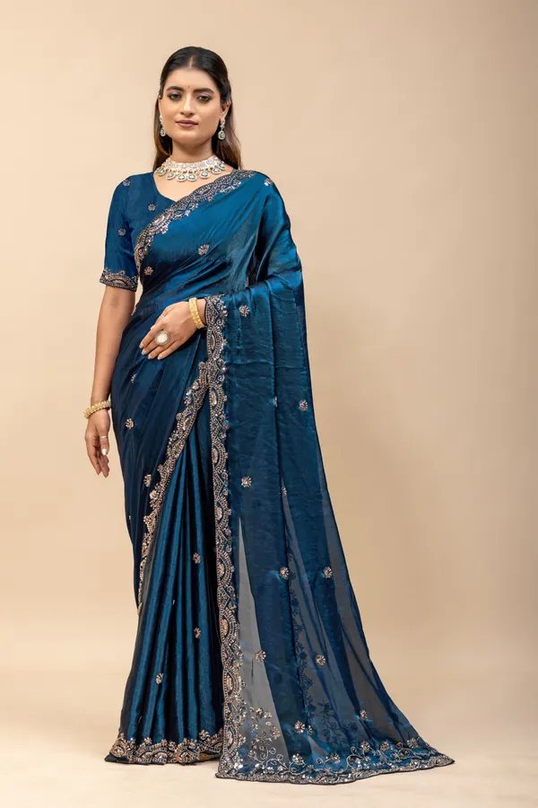 Morpich_SareeFendi_Silk_Work:_Beads_Sequence_Cutdana_Threadwork__And_Zari_Theadwork_For_Women
