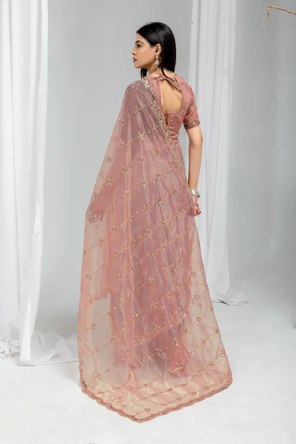 Pink_SareeOrgenza_Net_Work:_Beads_Sequence_Cutdana_Threadwork__And_Zari_Theadwork_For_Women
