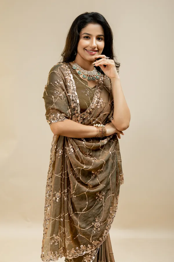 Mehendi_SareeNc_Moss_Work:_Beads_Sequence_Cutdana_Threadwork__And_Zari_Theadwork_For_Women