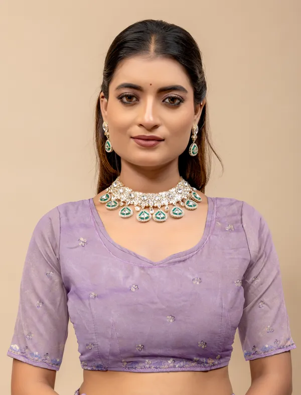 Lavender_SareeFendi_Silk_Print_Work:_Beads_Sequence_Cutdana_Threadwork__And_Zari_Theadwork_For_Women