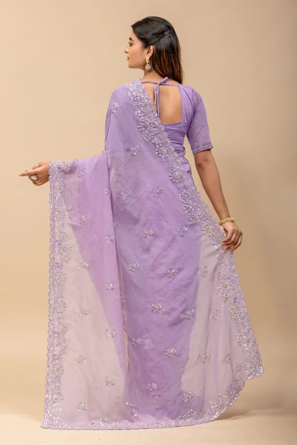 Lovendar_SareeCrunchi_Silk_Work:_Beads_Sequence_Cutdana_Threadwork__And_Zari_Theadwork_For_Women