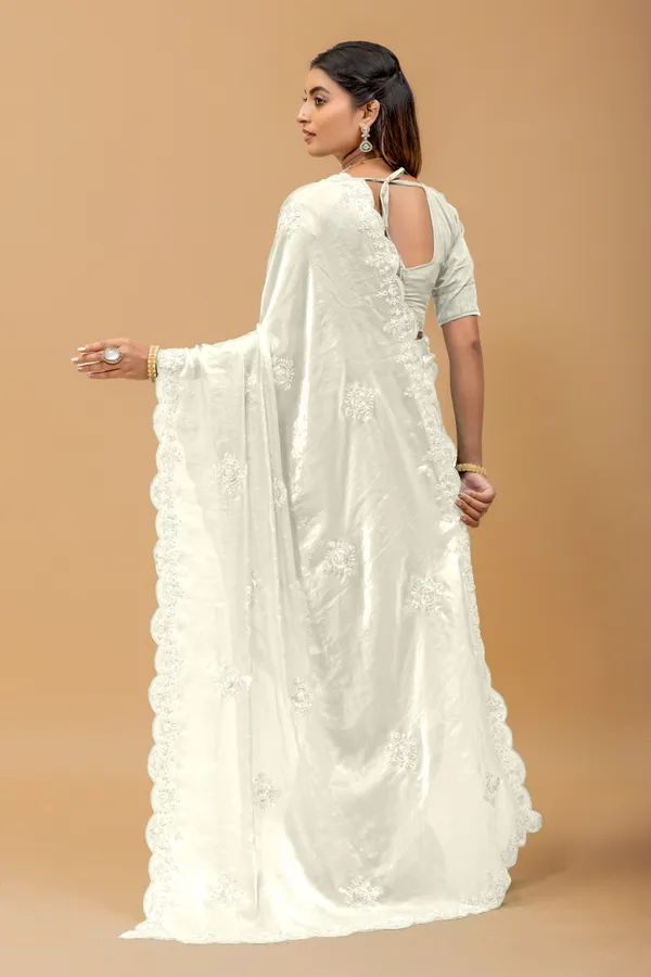 Offwhite_SareeFendi_Silk_Work:_Beads_Sequence_Cutdana_Threadwork__And_Zari_Theadwork_For_Women