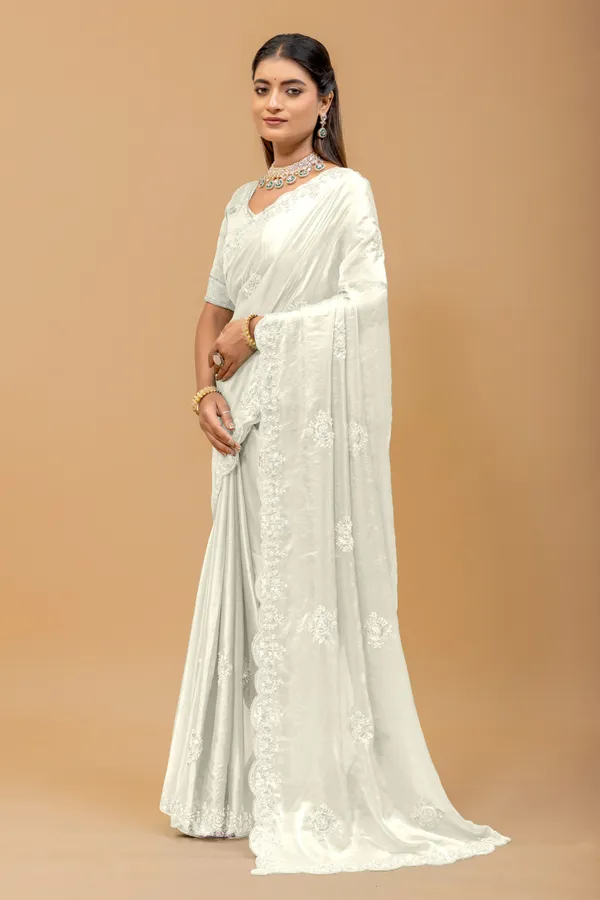 Offwhite_SareeFendi_Silk_Work:_Beads_Sequence_Cutdana_Threadwork__And_Zari_Theadwork_For_Women