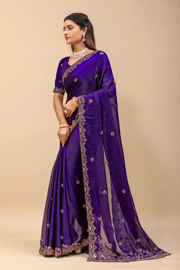 Darklovendar_SareeFendi_Silk_Work:_Beads_Sequence_Cutdana_Threadwork__And_Zari_Theadwork_For_Women