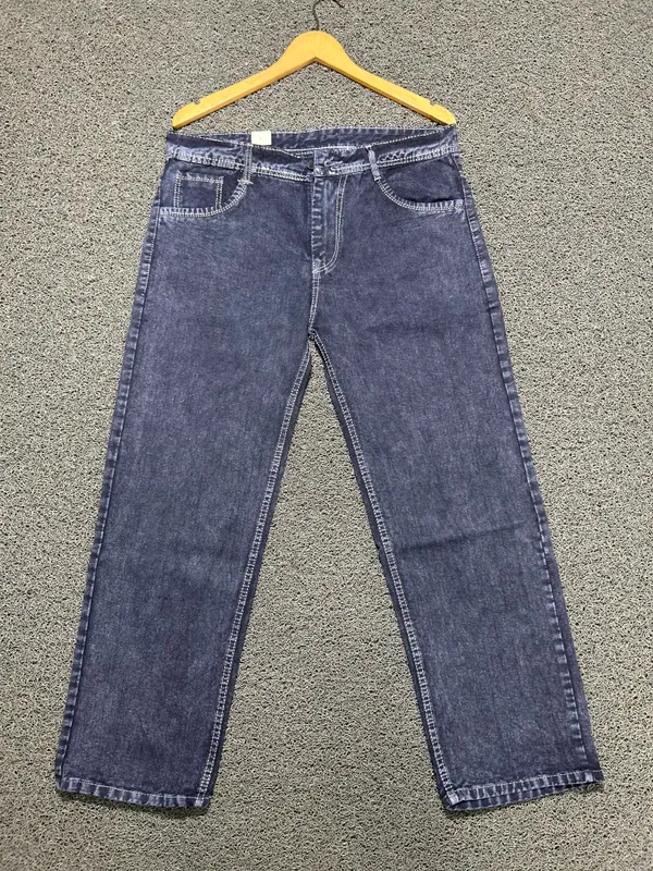 Blue_3/1_Cotton_Non_Stretchable_Regular_Fit_Jeans_For_Men