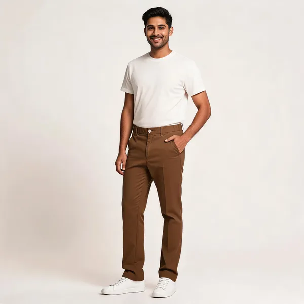 Brown_Barbie_Fabric_Straight_Fit_Trousers_For_Men