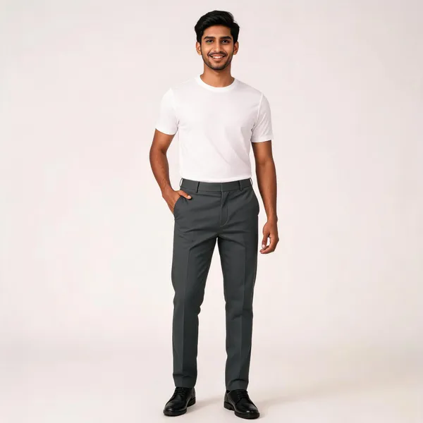 Dark_Grey_Barbie_Fabric_Straight_Fit_Trousers_For_Men