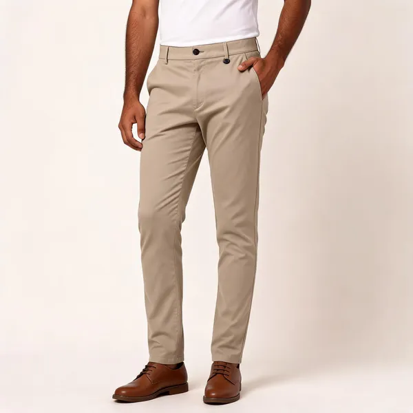 Beige_Barbie_Fabric_Straight_Fit_Trousers_For_Men