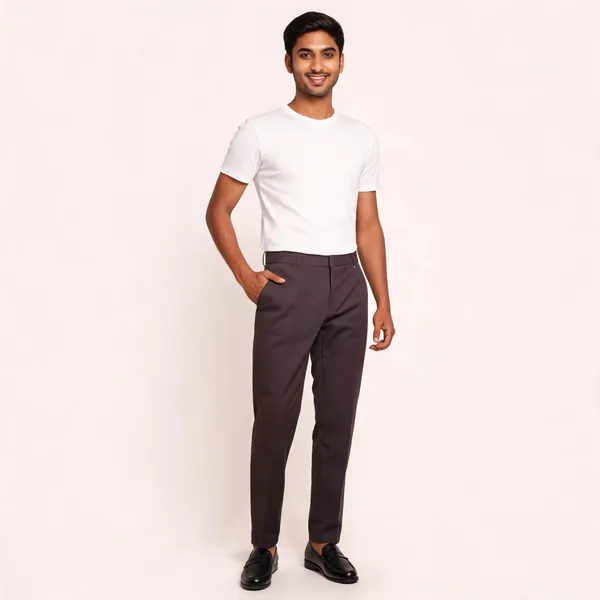 Dark_Brown_Barbie_Fabric_Straight_Fit_Trousers_For_Men