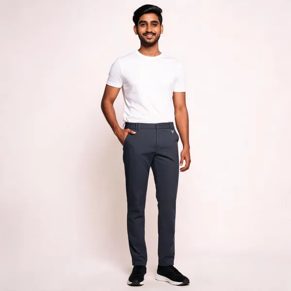 Black_Barbie_Fabric_Slim_Fit_Trousers_For_Men