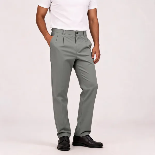Grey_Barbie_Fabric_Straight_Fit_Trousers_For_Men