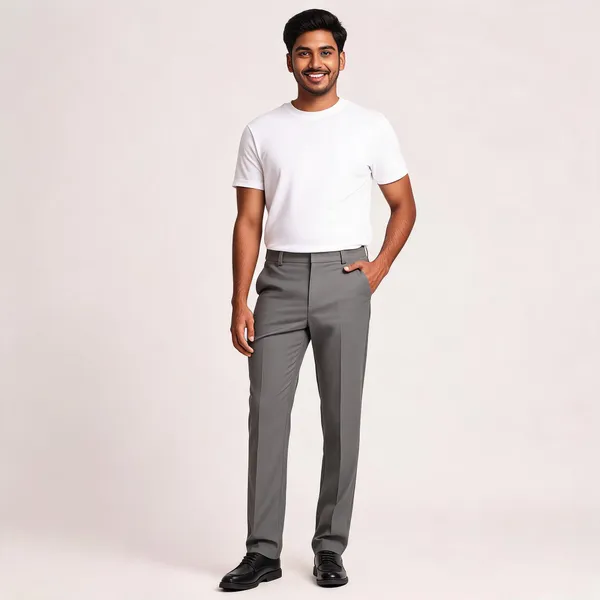 Grey_Barbie_Fabric_Straight_Fit_Trousers_For_Men