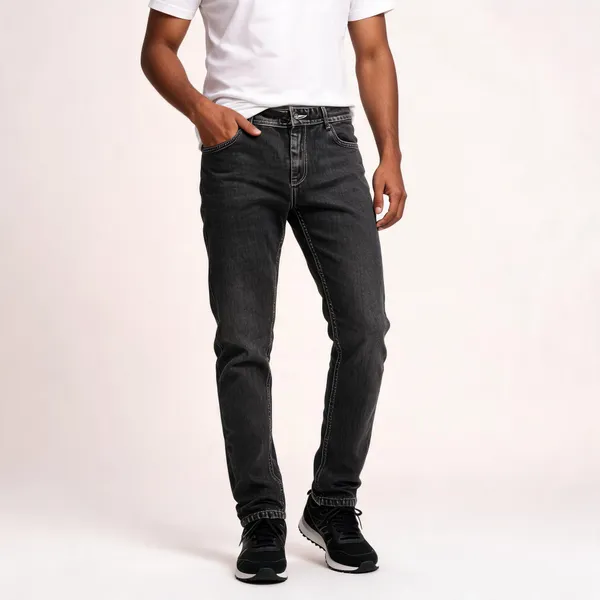 Charcoal_3/1_Cotton_Non_Stretchable_Slim_Fit_Jeans_For_Men