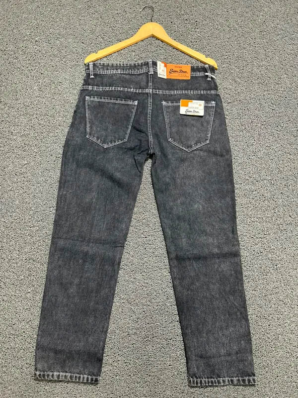 Charcoal_3/1_Cotton_Non_Stretchable_Slim_Fit_Jeans_For_Men
