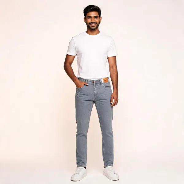 Grey_Denim_Slim_Fit_Jeans_For_Men