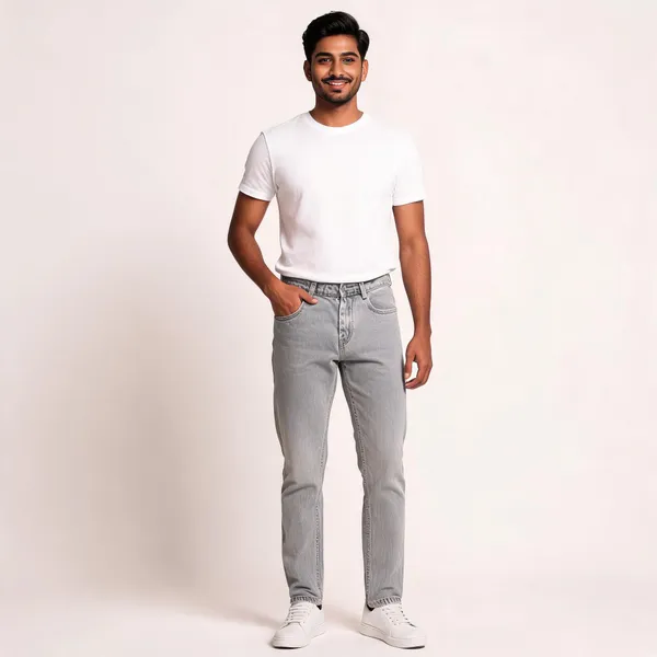 Grey_Denim_Casual_Fit_Jeans_For_Men