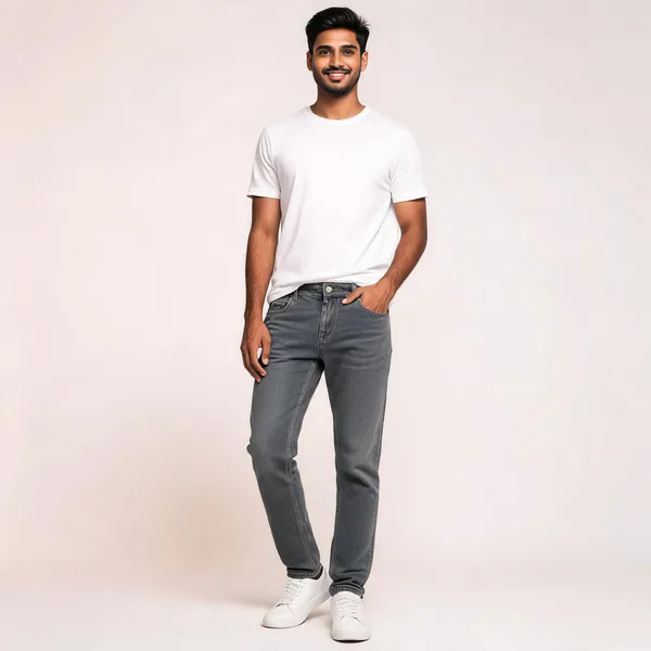 Grey_Denim_Slim_Fit_Jeans_For_Men