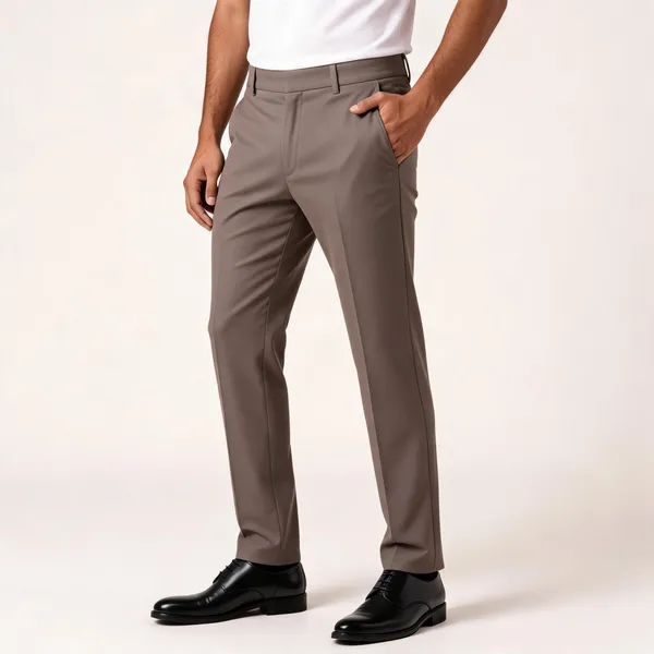 Beige_Cotton_Formal_Trousers_For_Men