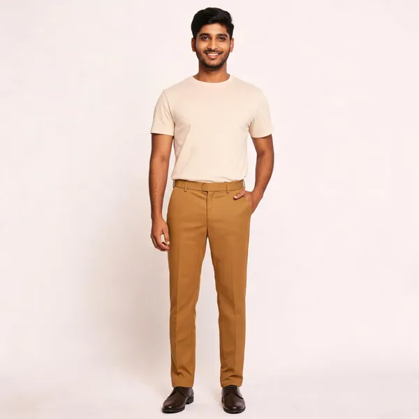 Mustard_Cotton_Regular_Fit_Formal_Trousers_For_Men