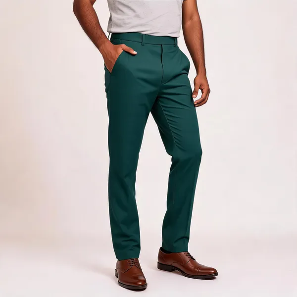 Teal_Green_Rayon_Formal_Trousers_For_Men