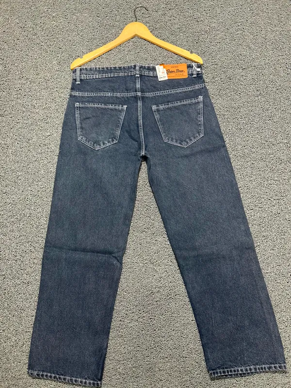 Blue_3/1_Cotton_Non_Stretchable_Straight_Fit_Jeans_For_Men