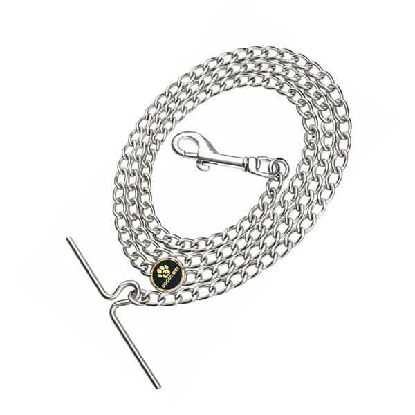 Doggo_Bite_Steel_Walking_Chain_Zinc_Hook_5_Feet_For_Dogs