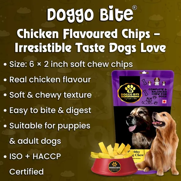 Doggo_Bite_Chicken_Rawhide_Chew_Chips_6x2_Inch_For_Dogs