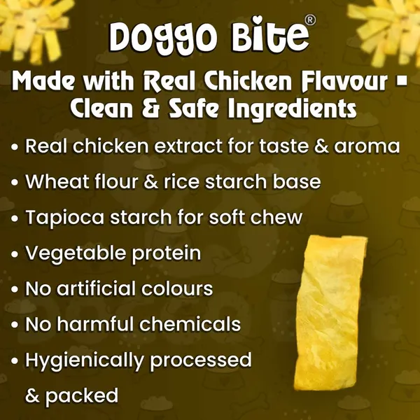 Doggo_Bite_Chicken_Rawhide_Chew_Chips_6x2_Inch_For_Dogs