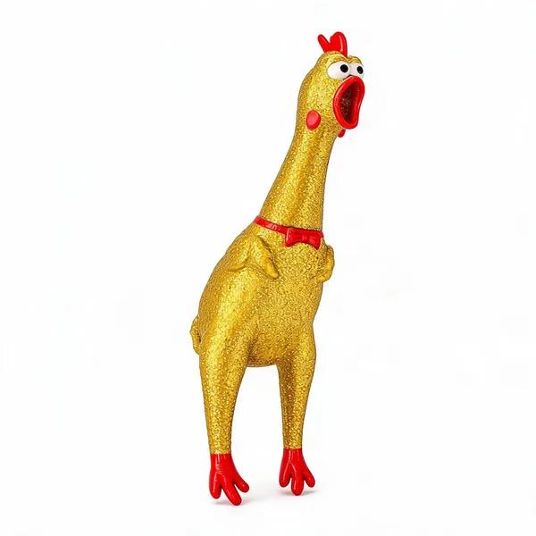 Doggo_Bite_Vinyl_Glitter_Squeeze_Screaming_Chicken_Dog_Toy
