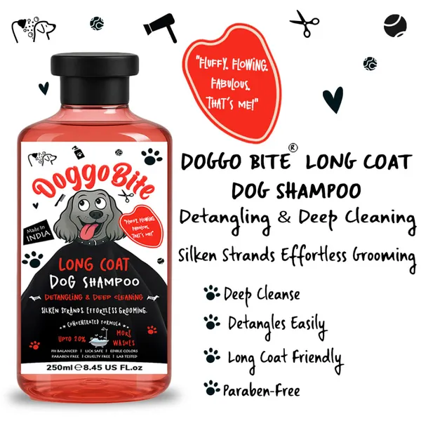 Doggo_Bite_Long_Coat_Dog_Shampoo_Regular_Grooming