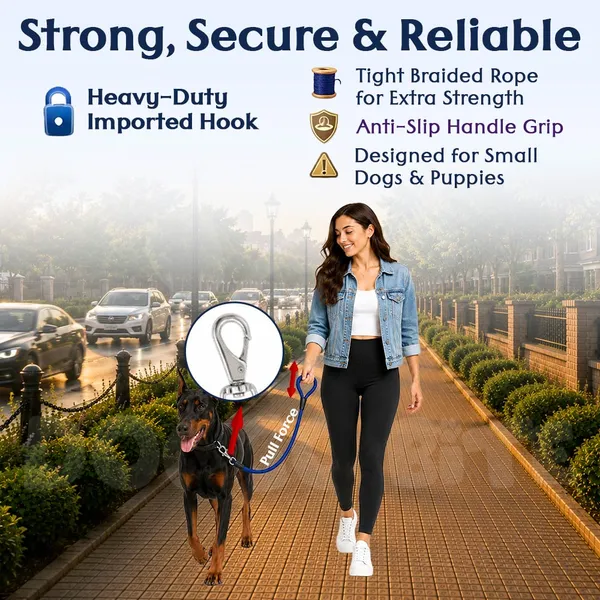 Doggo_Bite_Dark_Blue_Nylon_Rope_Dog_Walking_Leash_For_Dogs_And_Puppies