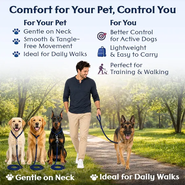 Doggo_Bite_Dark_Blue_Nylon_Rope_Dog_Walking_Leash_For_Dogs_And_Puppies