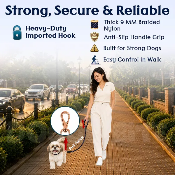 Doggo_Bite_Dark_Blue_Nylon_Rope_Dog_Walking_Leash_With_Silicone_Cap_Pack_Of_2