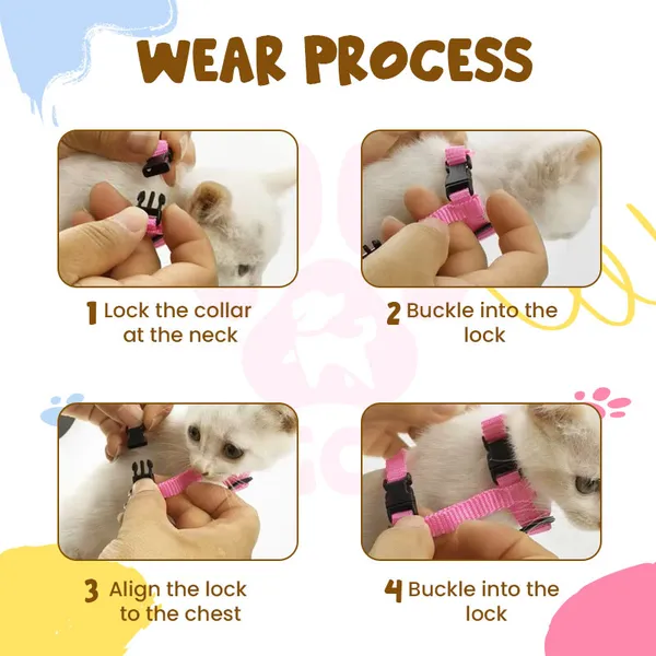 Doggo_Bite_Nylon_Ribbon_Print_Cat_Body_Belt_Harness_10_Mm