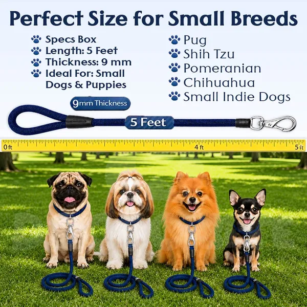 Doggo_Bite_Black_Nylon_Rope_Dog_Walking_Leash_For_Dogs_And_Puppies_Pack_Of_2
