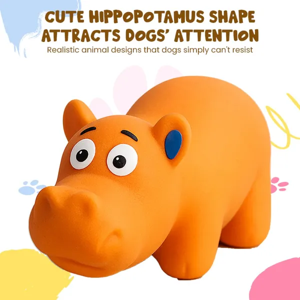 Doggo_Bite_Chompy_Hippo_Shape_Rubber_Chew_Toy_9_Cm_For_Dogs_And_Puppies_Pack_Of_2