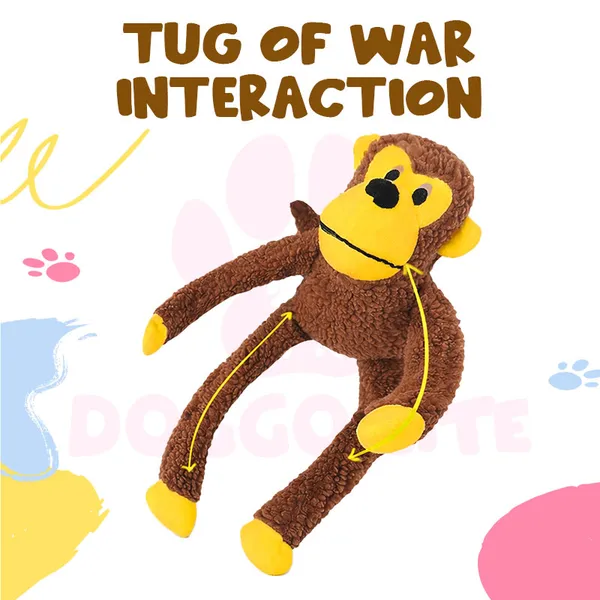 Doggo_Bite_Cozygrip_Monkey_Shape_Polyester_Play_Toy_45_Cm