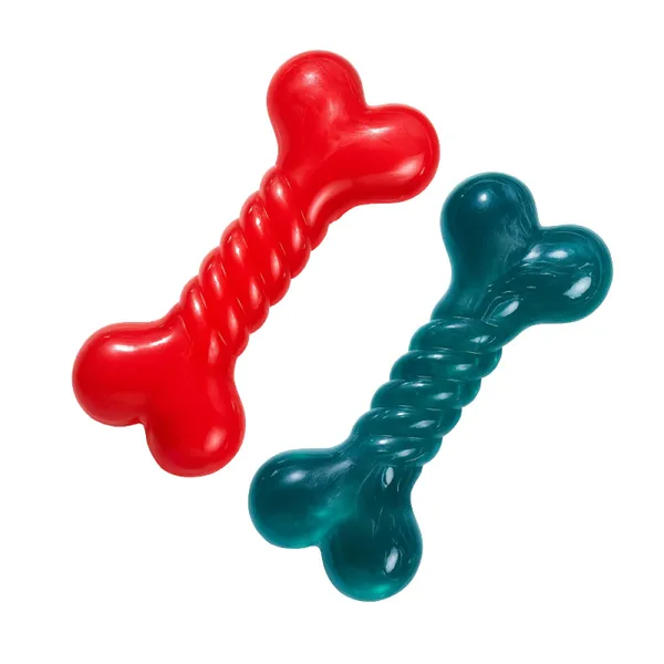 Doggo_Bite_Crystal_Twist_Bone_Shape_Rubber_Chew_Toy_13_Cm_For_Dogs