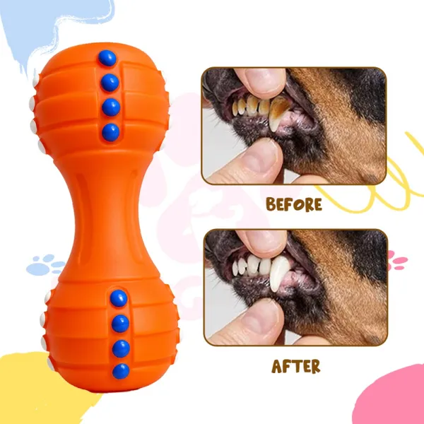 Doggo_Bite_Dumbbell_Grip_Bone_Shape_Rubber_Chew_Toy_12_Cm_For_Dogs