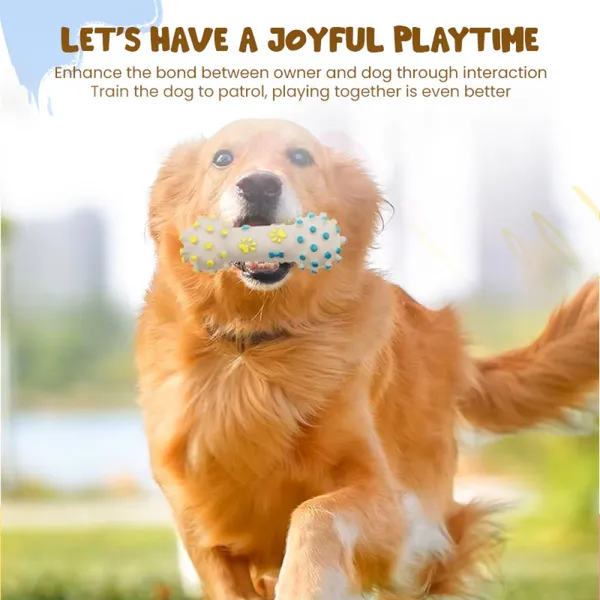 Doggo_Bite_Paw_Elite_Bone_Shape_Rubber_Chew_Toy_15_Cm_For_Dogs