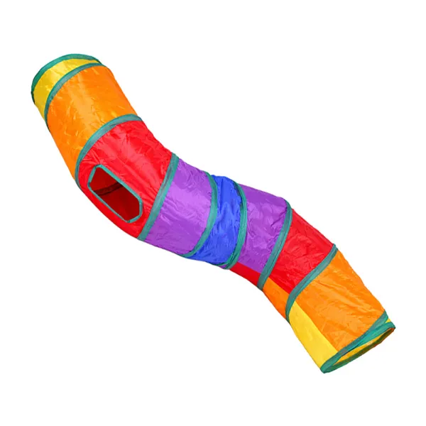 Doggo_Bite_Rainbow_Curved_Play_Tunnel_25x123_Cm_For_Cats